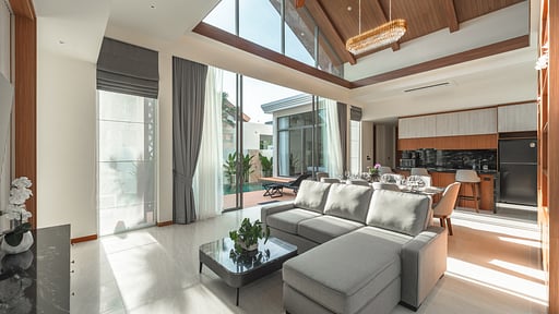 V186 The Ozone villa Living room