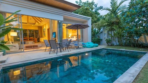 V91 Trichada Villa Piscine