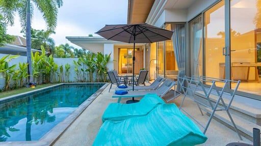 V91 Trichada Villa Piscine