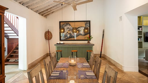 Villa 41 Lighthouse Street Dining area