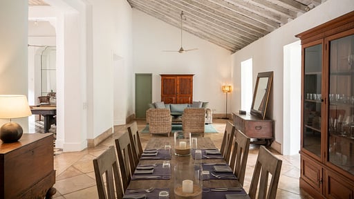 Villa 41 Lighthouse Street Dining area