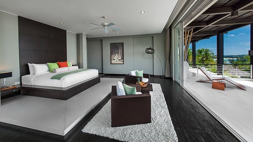 Villa 98 East Camera da letto 3