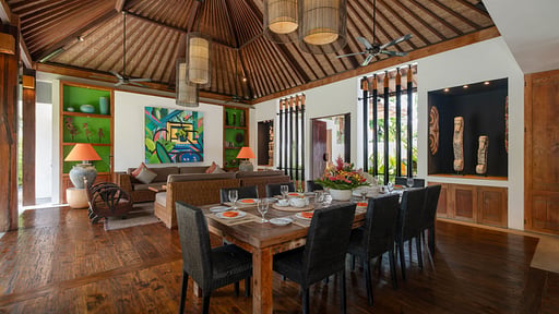 Villa Abagram Dining area 1