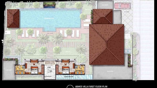 Villa Abakoi Floor plan
