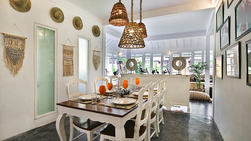 Villa Abida Dining area