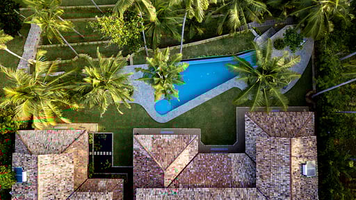 Villa Abiman Drone foto's