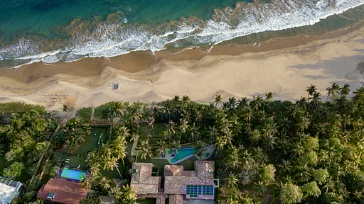 Villa Abiman Drone foto's