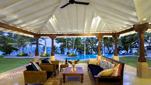 Villa Abiman Woonkamer