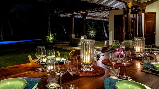 Villa Abiman Eethoek