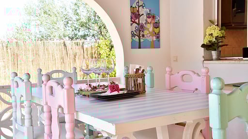 Villa Abril Dining area
