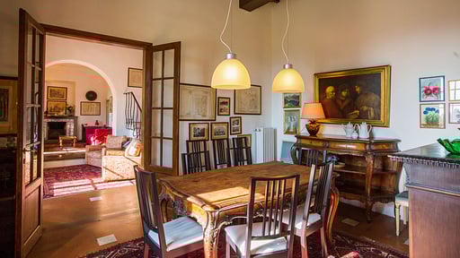 Villa Acacia Florence Dining area