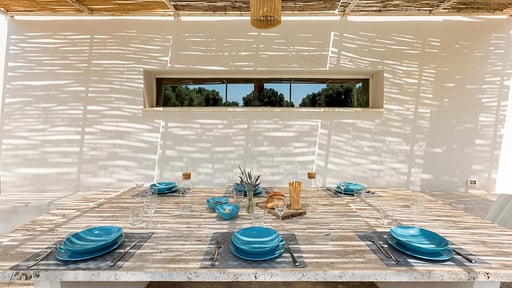 Villa Acquadolce Dining area