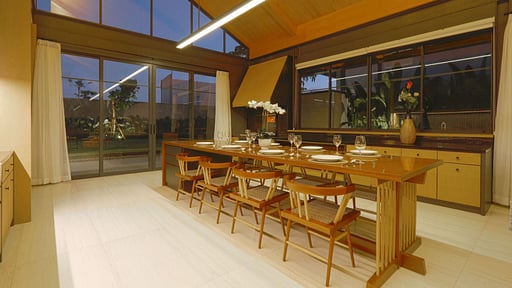 Villa Adamare Ageng Dining area