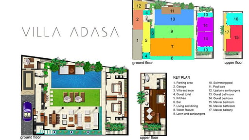 Villa Adasa Floor plan