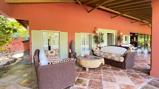 Villa African Queen Terras/Veranda