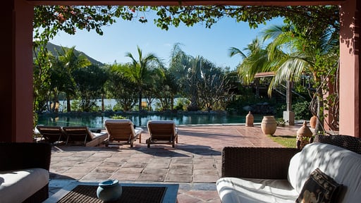 Villa African Queen Terras/Veranda