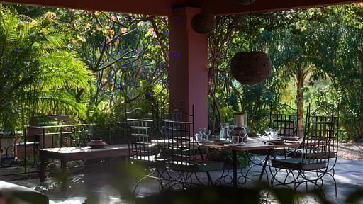 Villa African Queen Terras/Veranda