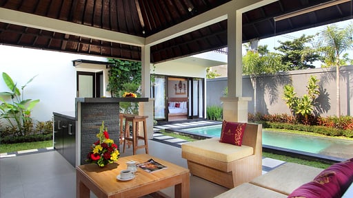 Villa Agata Seminyak Living room