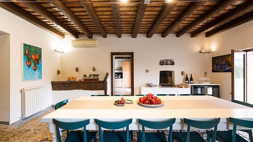 Villa Ager Costa Dining area