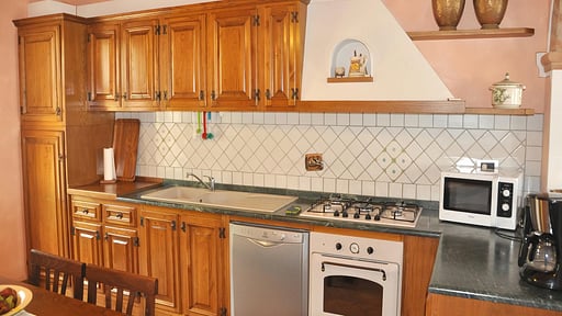 Villa Agrirosa Küche