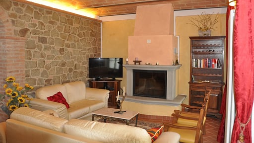 Villa Agrirosa Wohnbereich