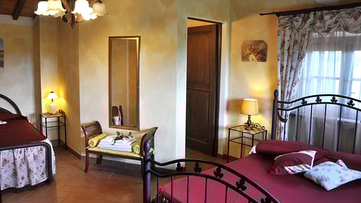 Villa Agrirosa Schlafzimmer 3