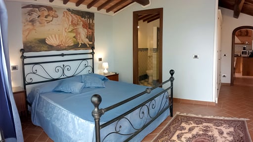 Villa Agrirosa Schlafzimmer 1