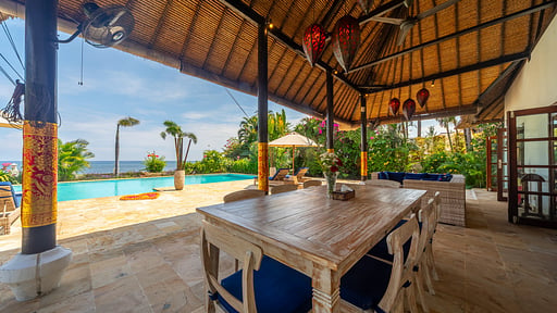 Villa Agus Mas Dining area