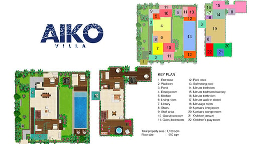 Villa Aiko Floor plan