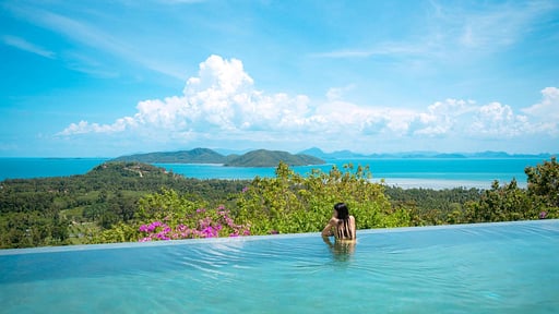 Villa Akoya Seaview 4 Бассейн