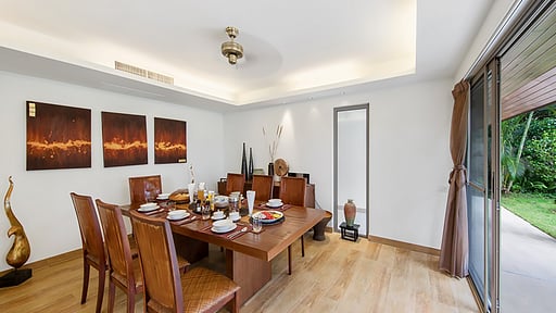 Villa Akuvara Dining area