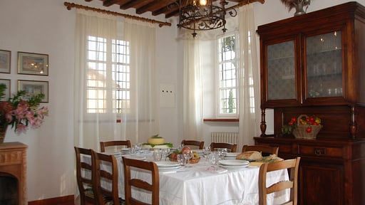 Villa Al Fanucchi Dining area