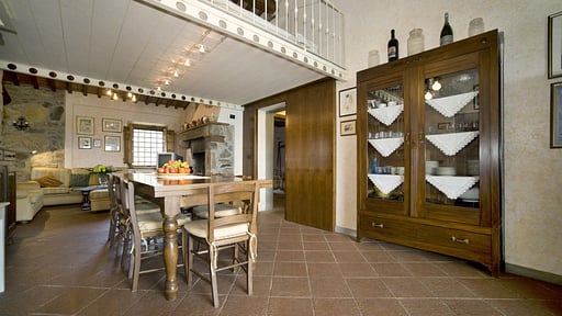 Villa Al Mennucci Dining area