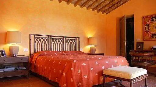 Villa Al Valentino Schlafzimmer 1