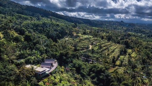 Villa Alam Mountain Drone pictures