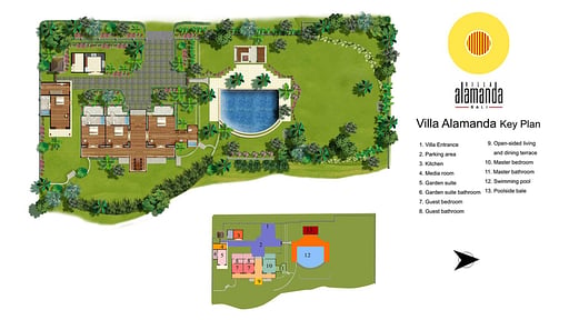 Villa Alamanda Floor plan