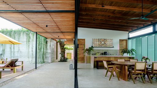 Villa Alba Dining area