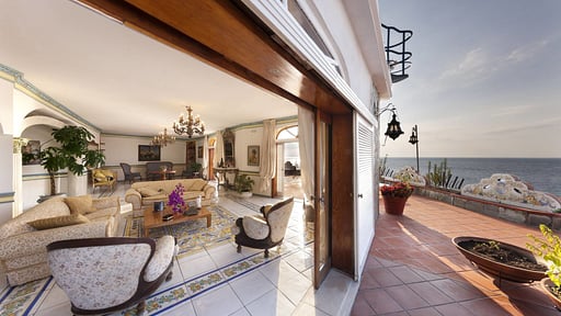 Villa Alba - Amalfi Coast Woonkamer 1