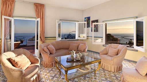 Villa Alba - Amalfi Coast Woonkamer 3