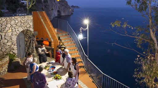 Villa Alba - Amalfi Coast Eethoek