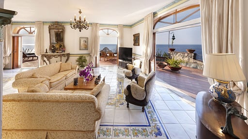 Villa Alba - Amalfi Coast Woonkamer 1