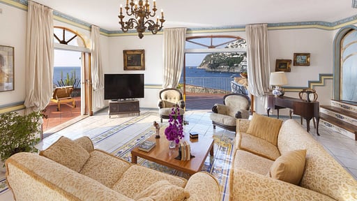 Villa Alba - Amalfi Coast Woonkamer 1