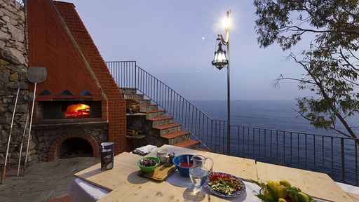 Villa Alba - Amalfi Coast Eethoek