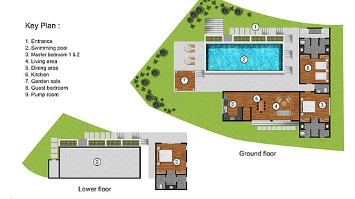 Villa Albina Floor plan