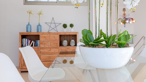 Villa Alcanada Lighthouse Dining area