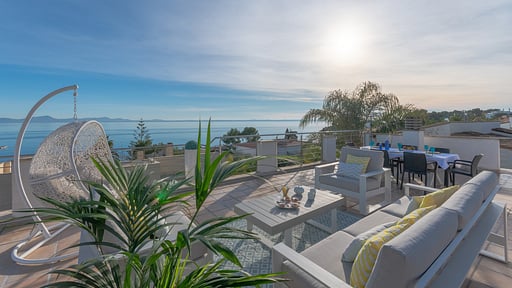 Villa Alcanada Lighthouse Terrace/Veranda