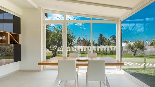 Villa Alceste Dining area