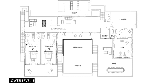 Villa Alchemy Cape Yamu Floor plan