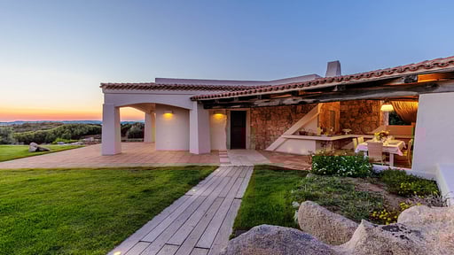 Villa Aldaporto Cervo Terras/Veranda