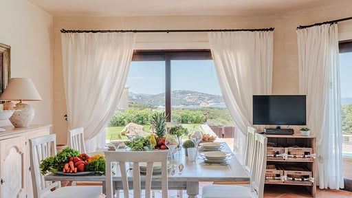 Villa Aldaporto Cervo Eethoek